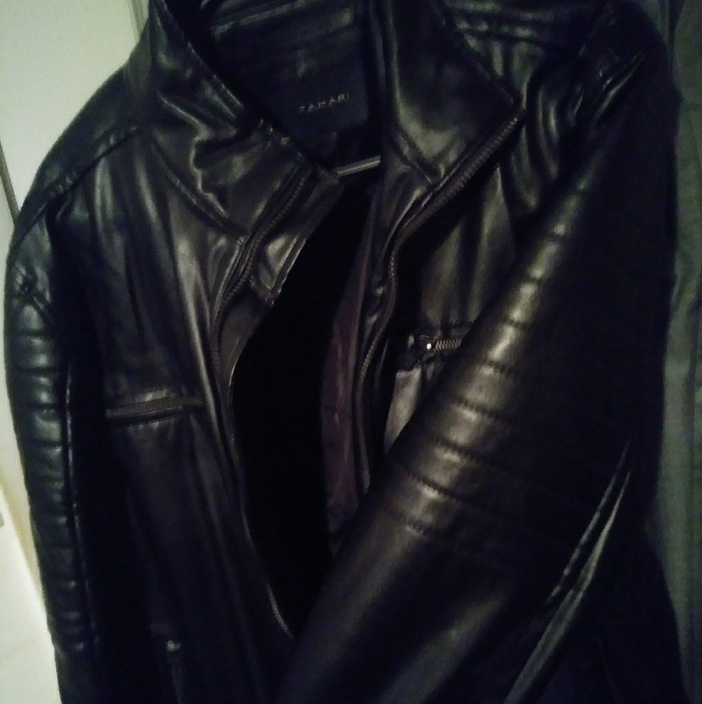 Leather jacket